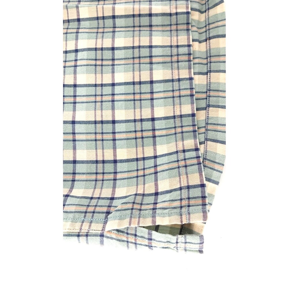 VTG Polo Ralph Lauren Greggor Plaid Button Down Shirt 100% Cotton Hong Kong Med - Picture 9 of 12